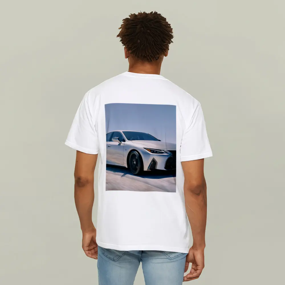 Lexus IS F Sport Silver Desert Drive – T-Shirts