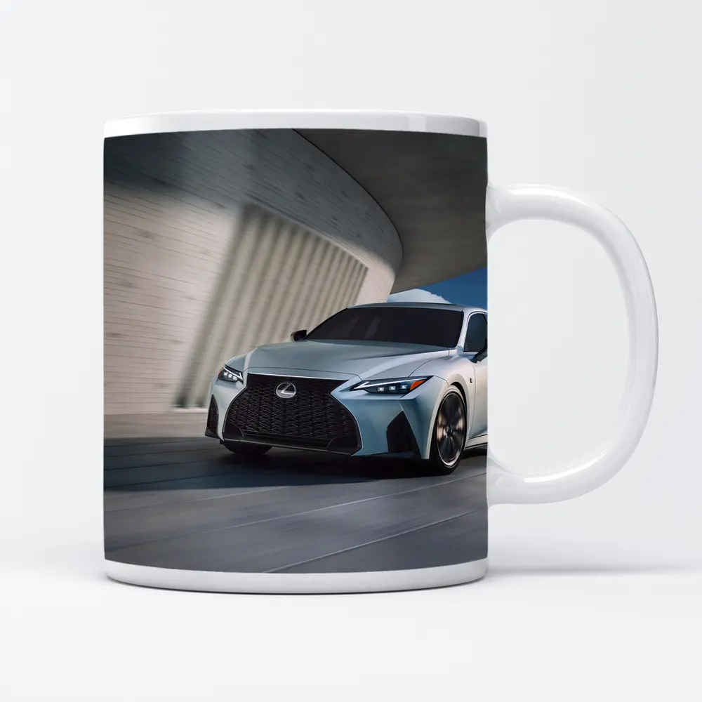 Lexus IS F Sport Silver Urban Setting – Mugs