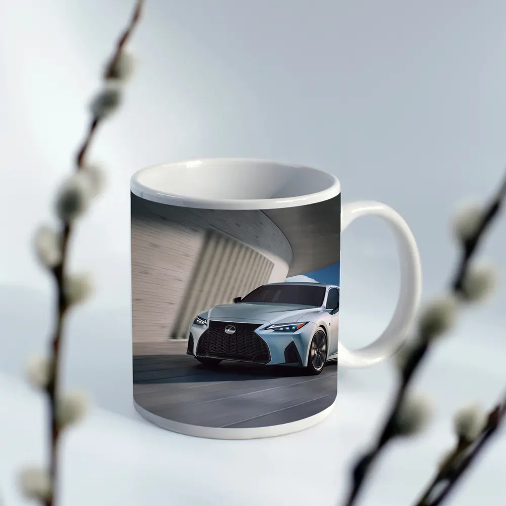 Lexus IS F Sport Silver Urban Setting – Mugs