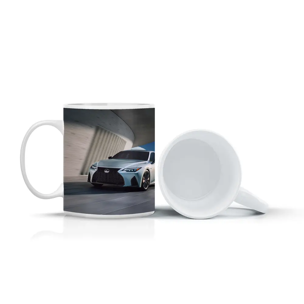 Lexus IS F Sport Silver Urban Setting – Mugs