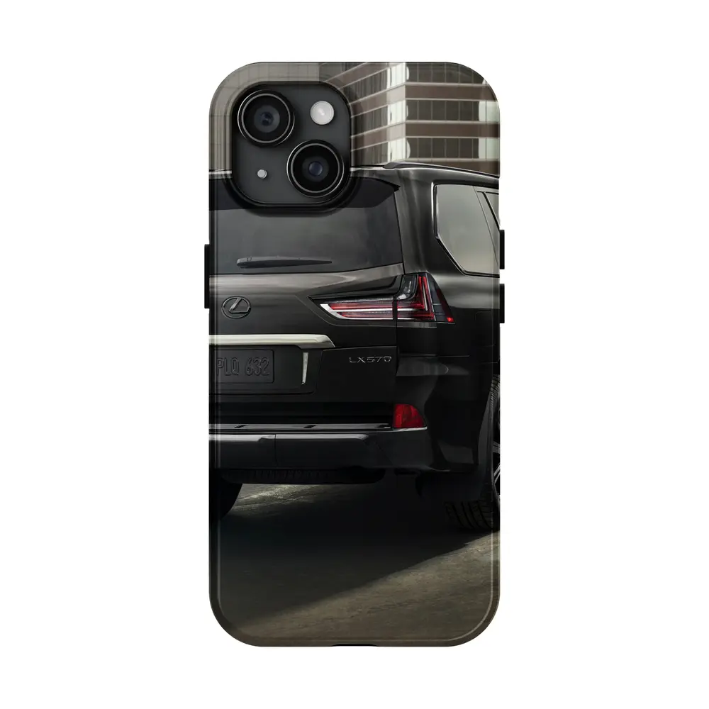 Lexus LX 570 Black Urban Night Setting – Cases