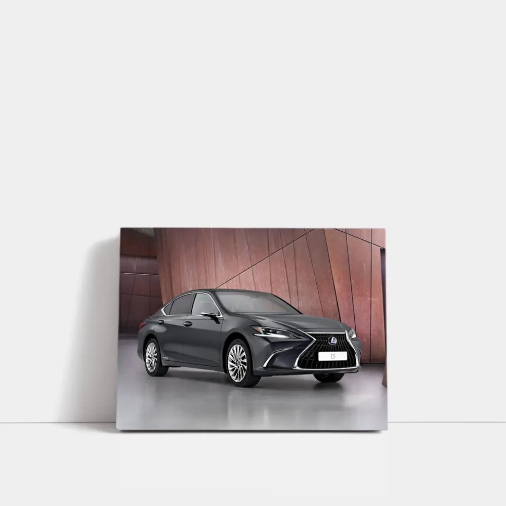 Lexus ES Sedan Dark Gray Studio Background – Wall Art