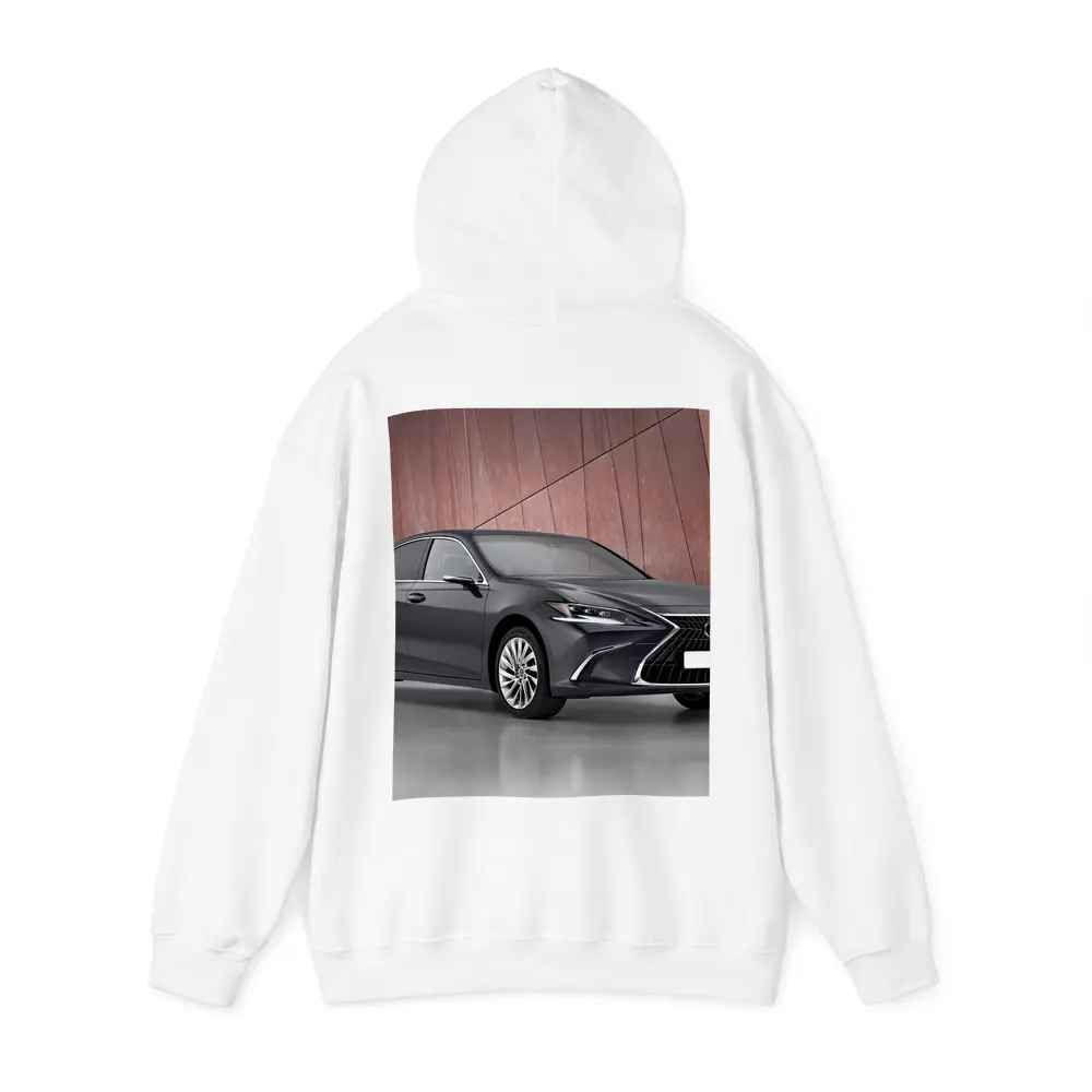 Lexus ES Sedan Dark Gray Studio Background – Hoodies