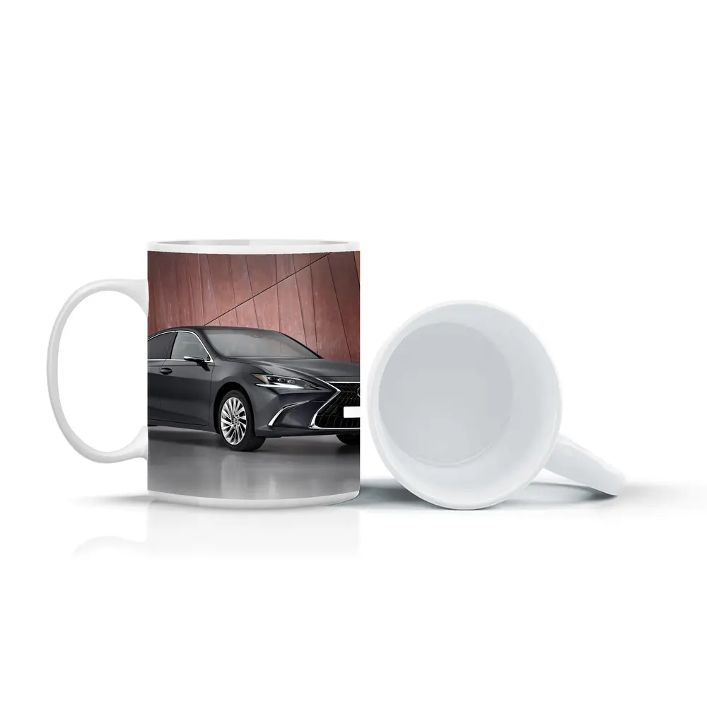 Lexus ES Sedan Dark Gray Studio Background – Mugs