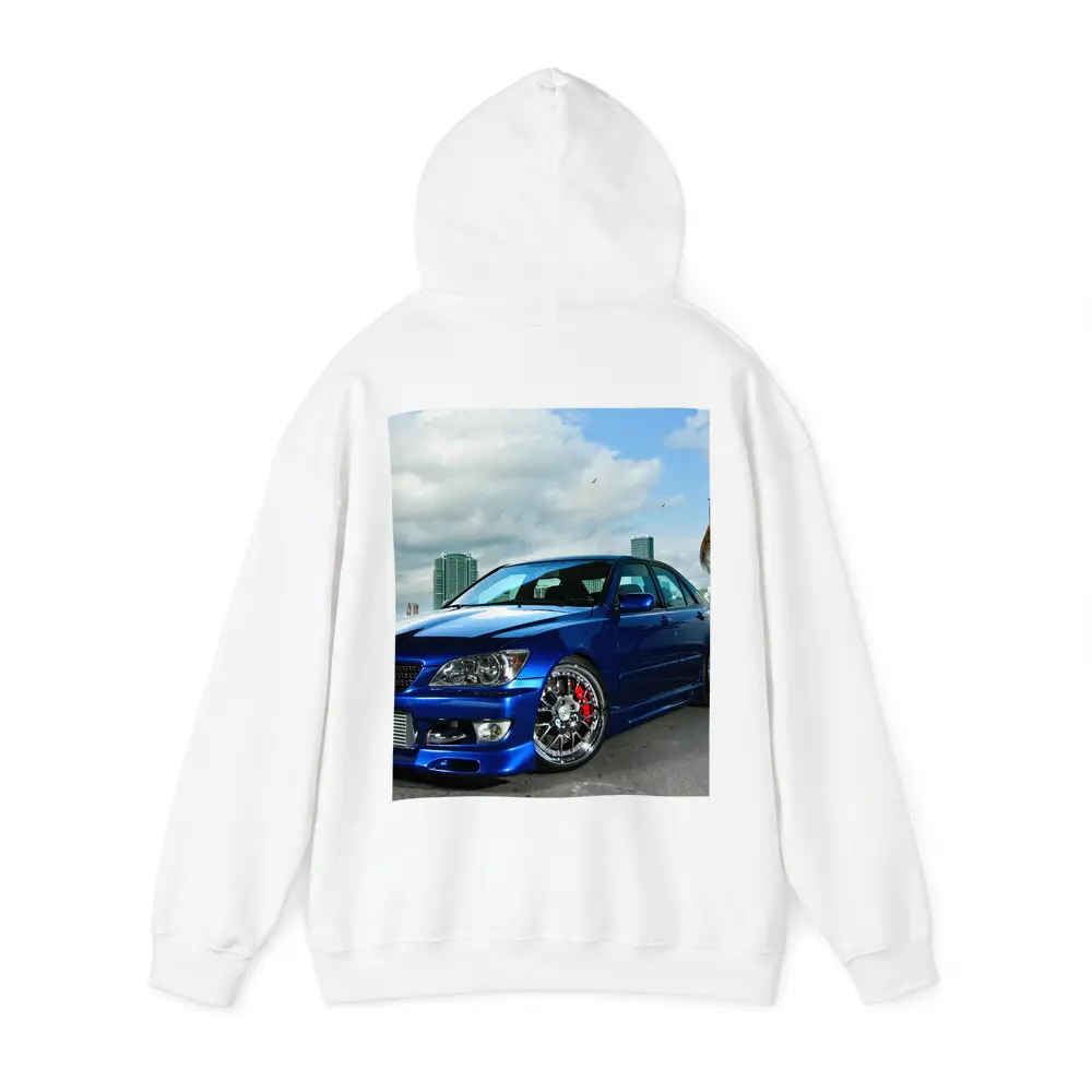 Lexus IS300 Turbo Blue Miami City Streets – Hoodies