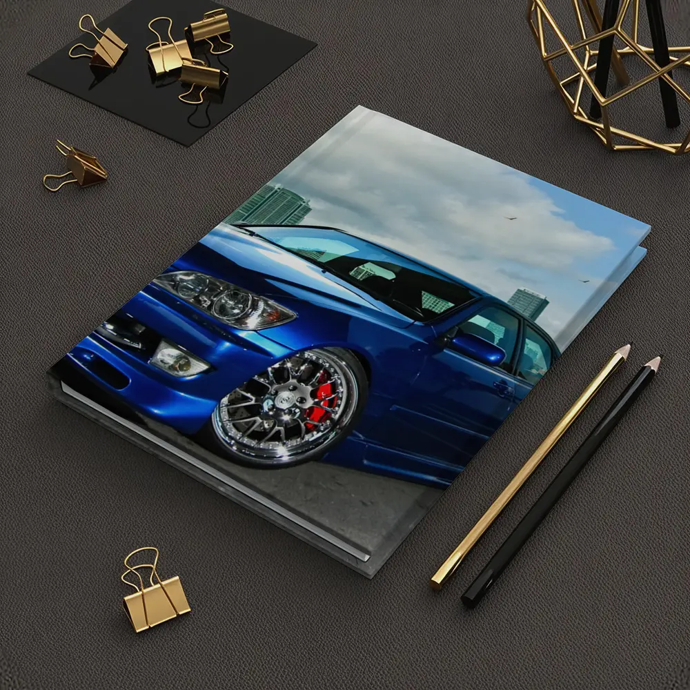 Lexus IS300 Turbo Blue Miami City Streets – Notebooks