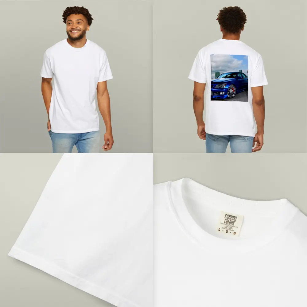 Lexus IS300 Turbo Blue Miami City Streets – T-Shirts