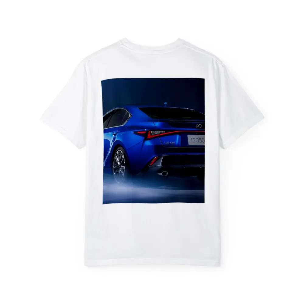 Lexus IS 350 Blue Studio Dark Background – T-Shirts