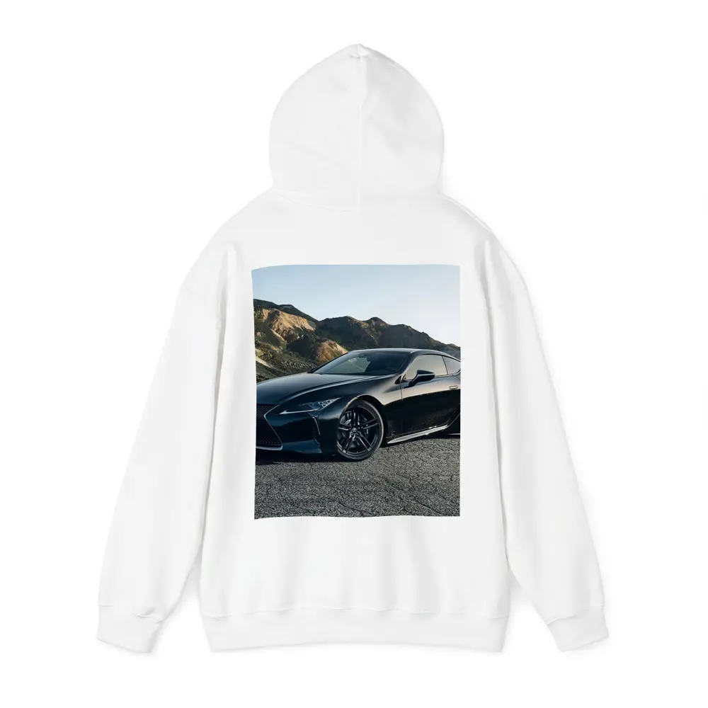 Lexus LC 500 Black Coupe Mountain Road – Hoodies