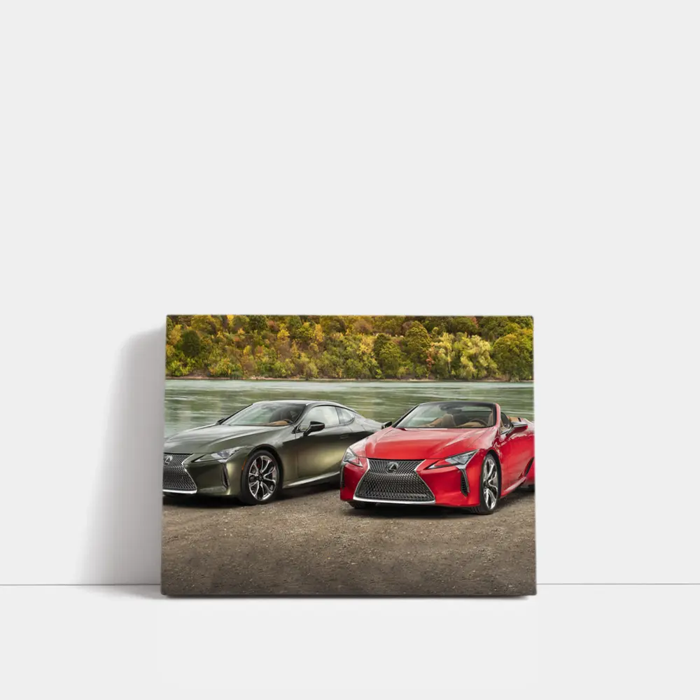 Lexus LC Coupe and Convertible Duo – Wall Art