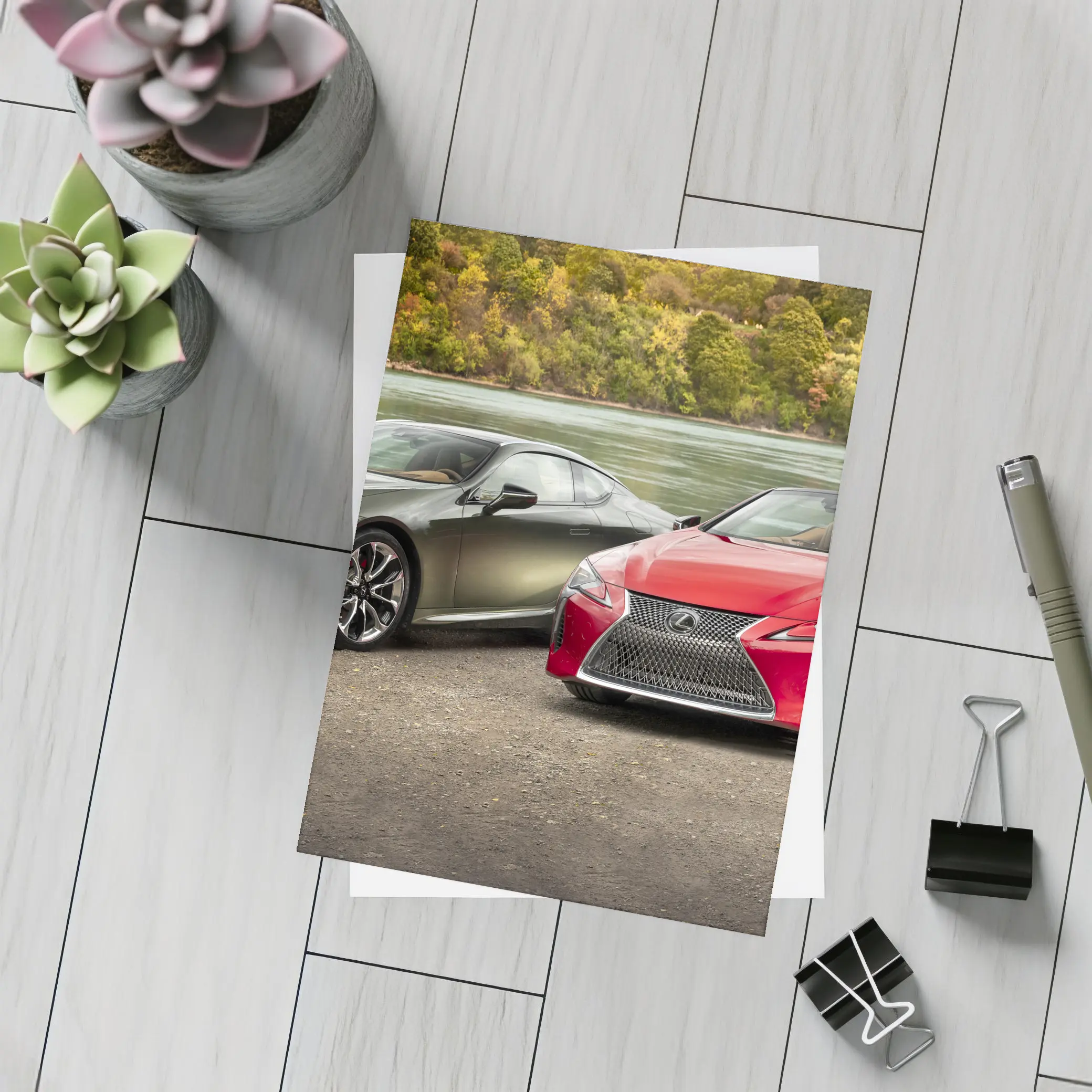 Lexus LC Coupe and Convertible Duo – Postcards