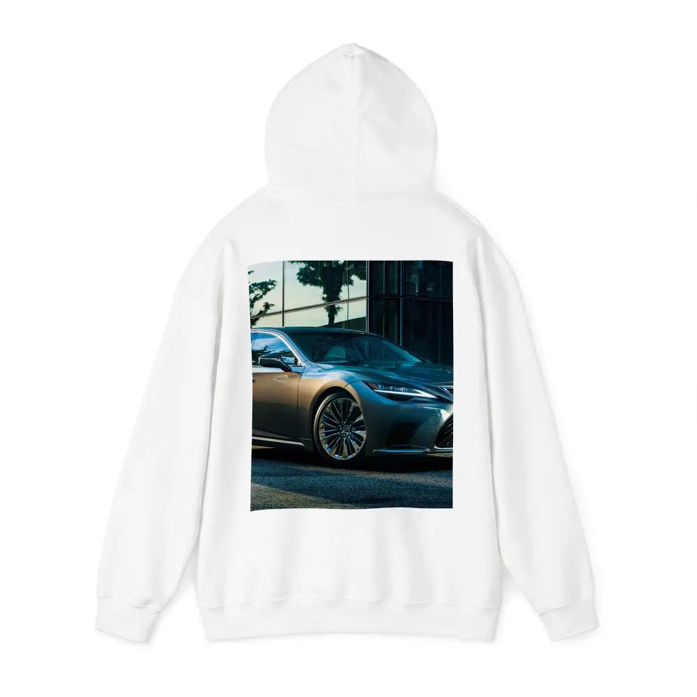Lexus LS 500h Luxury Sedan Urban Setting – Hoodies