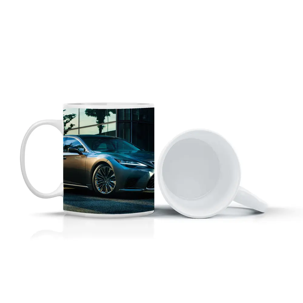 Lexus LS 500h Luxury Sedan Urban Setting – Mugs
