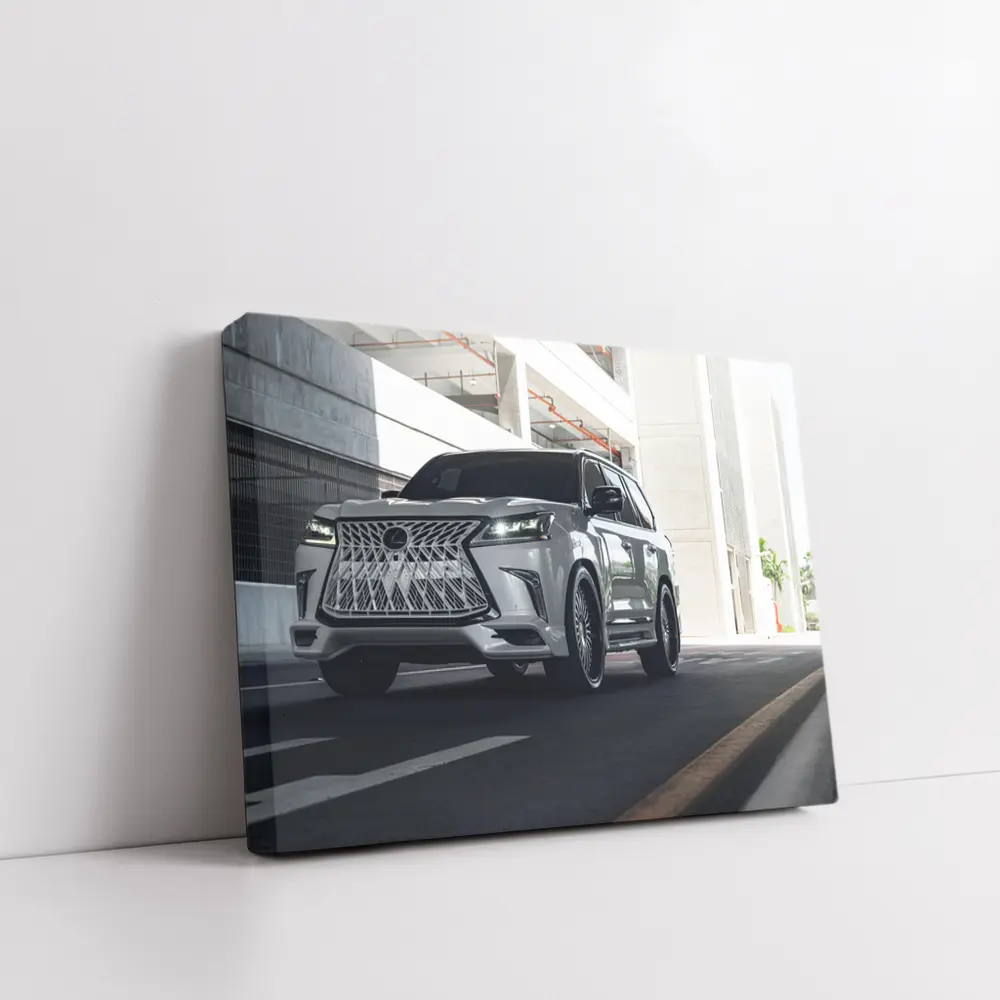 Lexus LX570 Luxury SUV Urban Setting – Wall Art