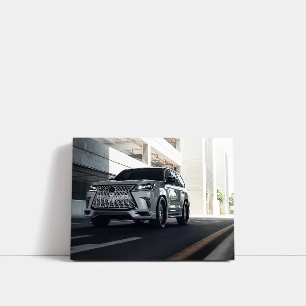 Lexus LX570 Luxury SUV Urban Setting – Wall Art