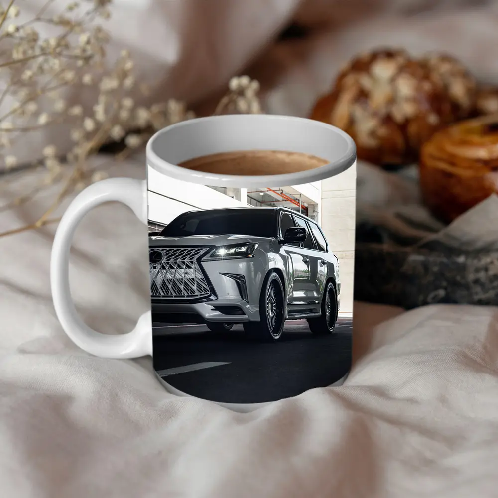 Lexus LX570 Luxury SUV Urban Setting – Mugs