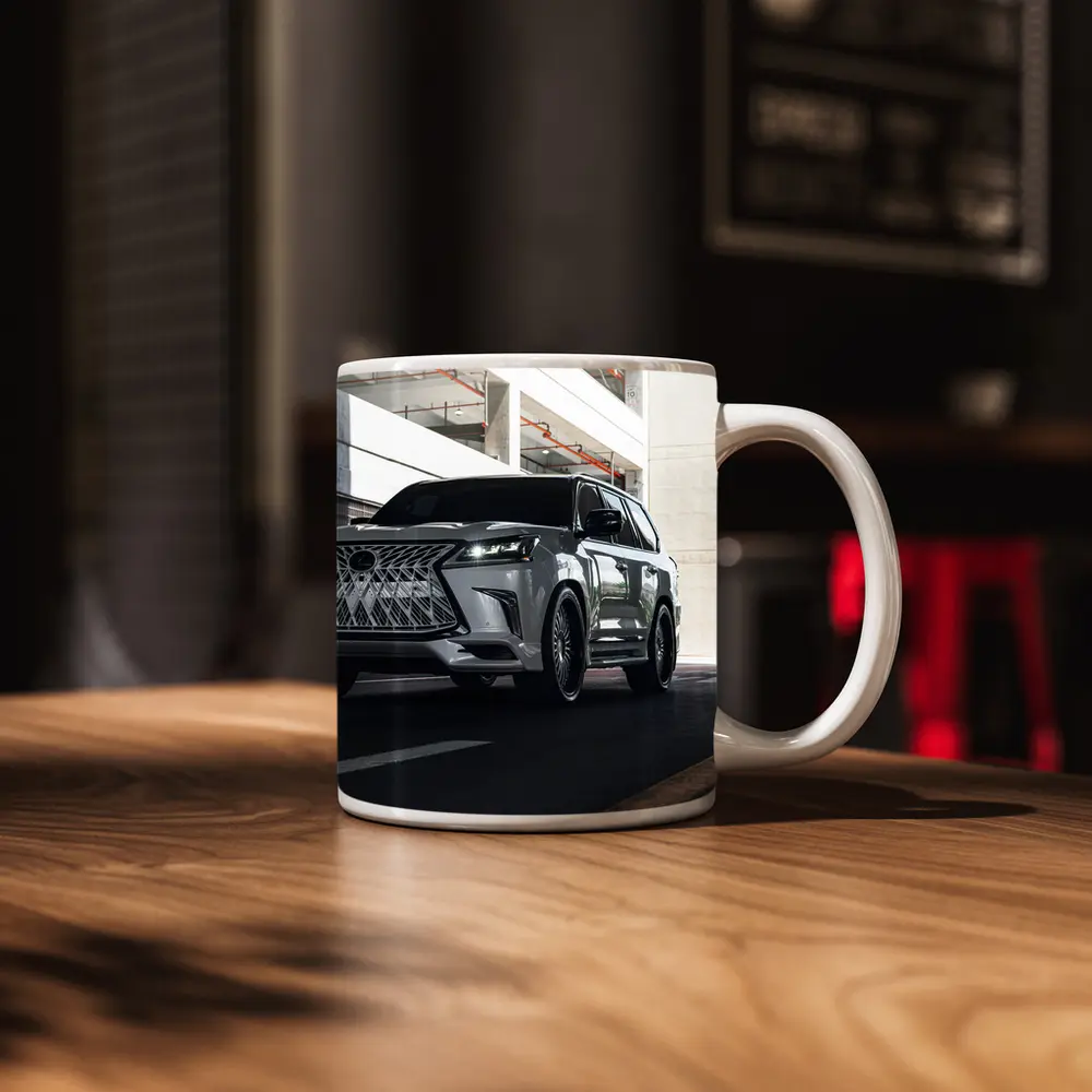 Lexus LX570 Luxury SUV Urban Setting – Mugs