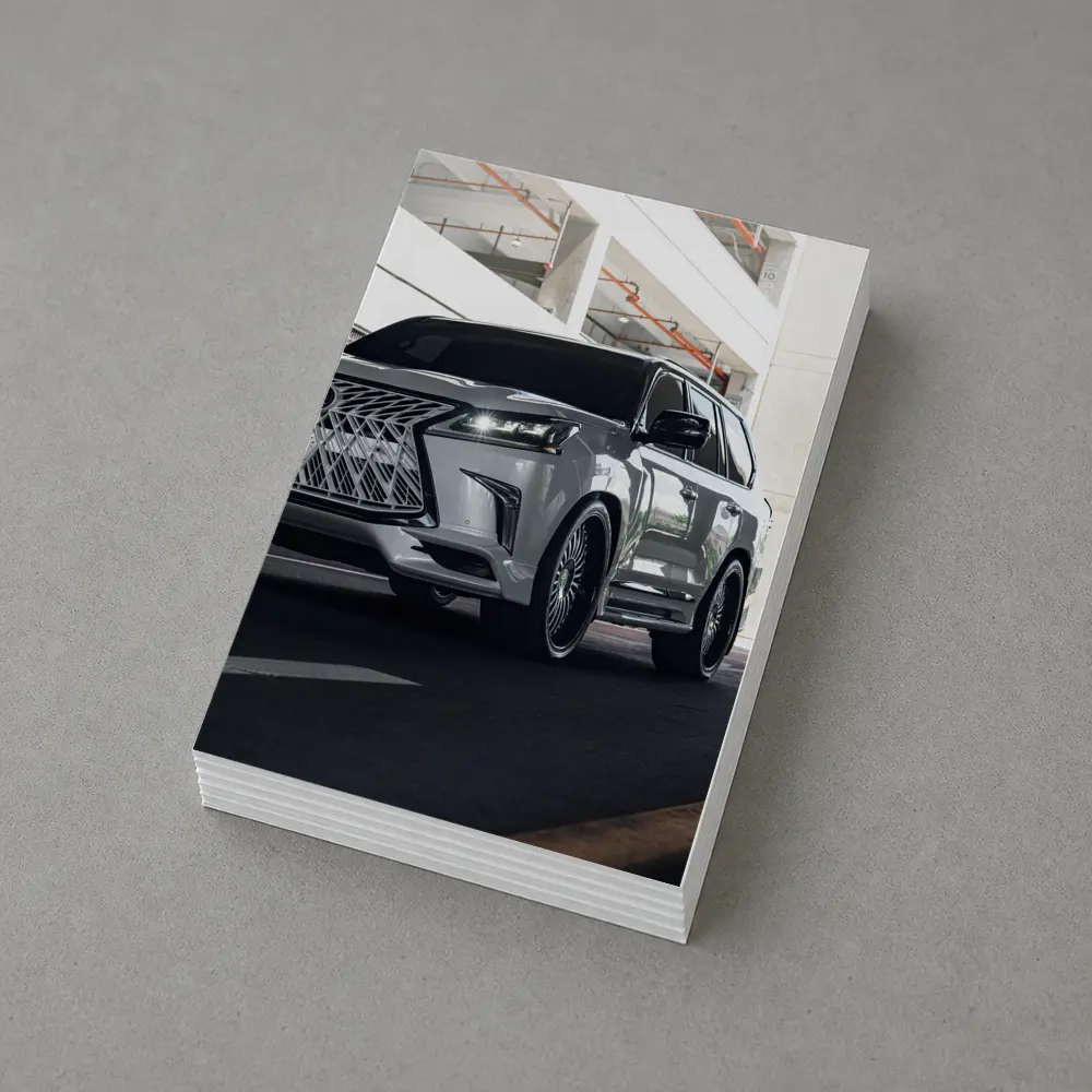 Lexus LX570 Luxury SUV Urban Setting – Postcards
