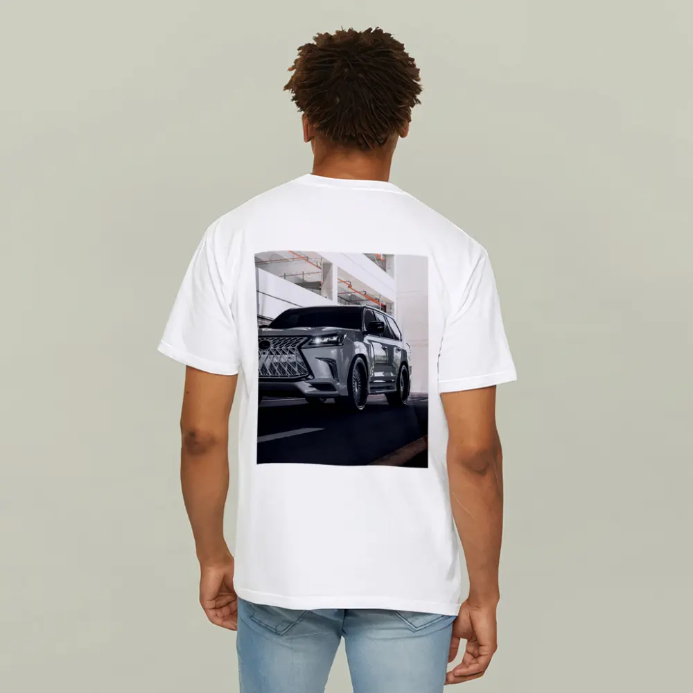 Lexus LX570 Luxury SUV Urban Setting – T-Shirts
