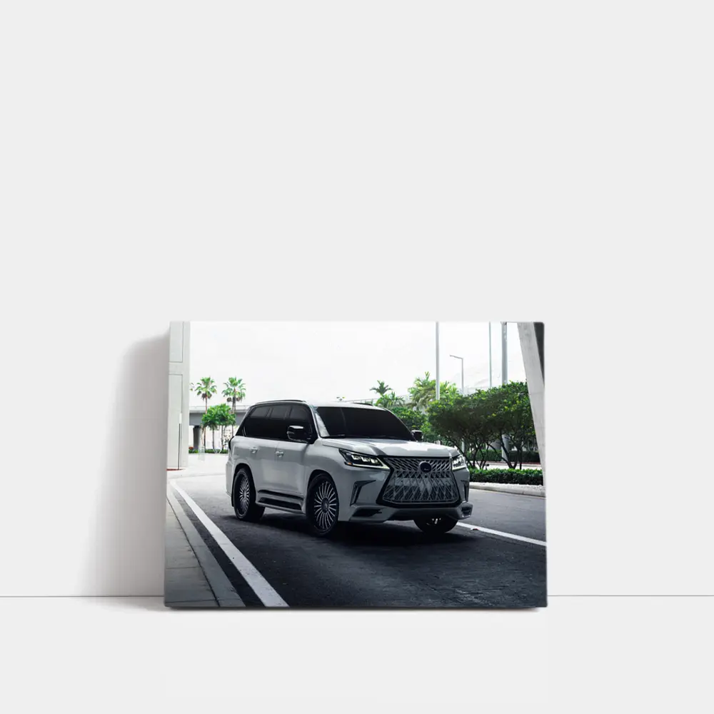Lexus LX570 Luxury SUV Urban Setting – Wall Art