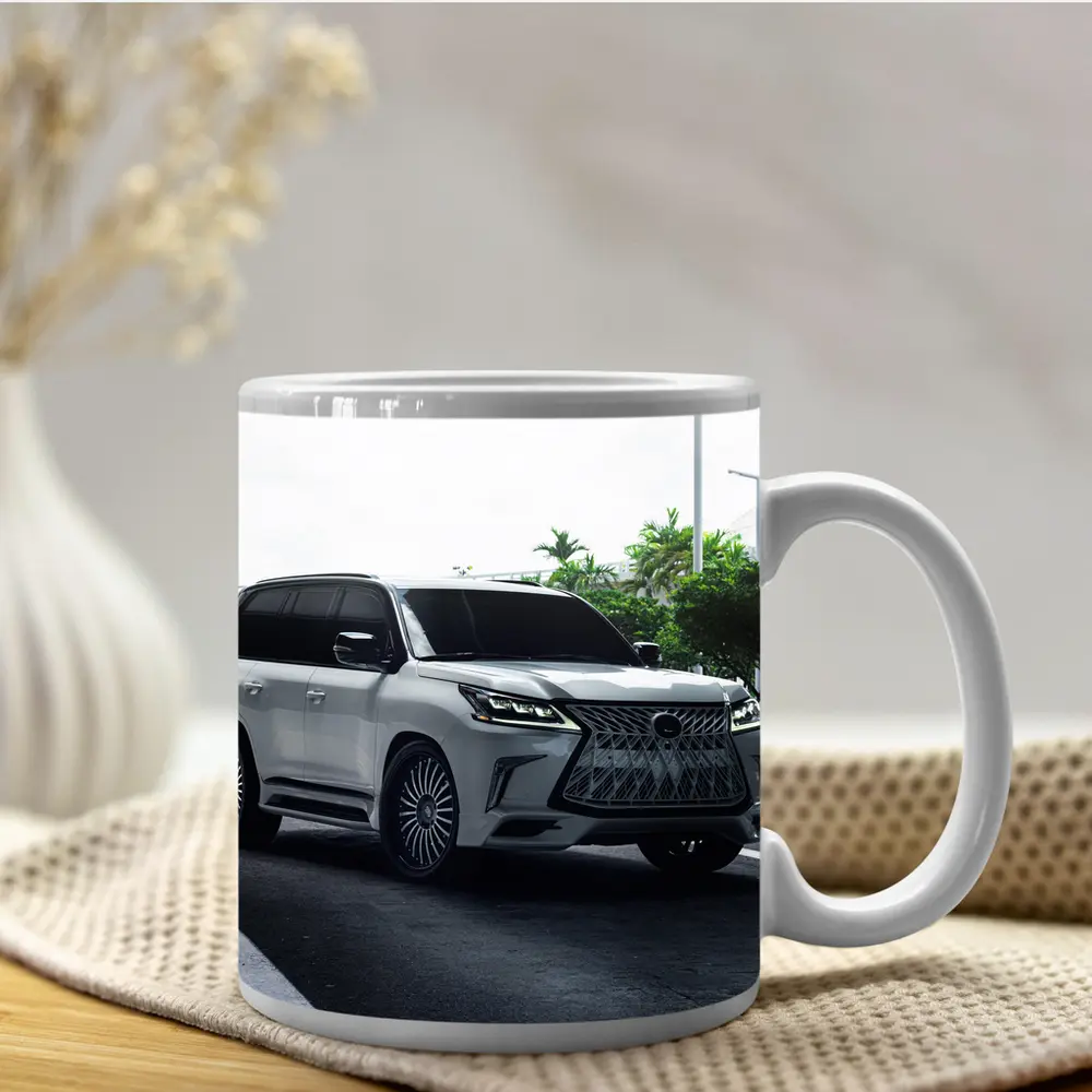 Lexus LX570 Luxury SUV Urban Setting – Mugs