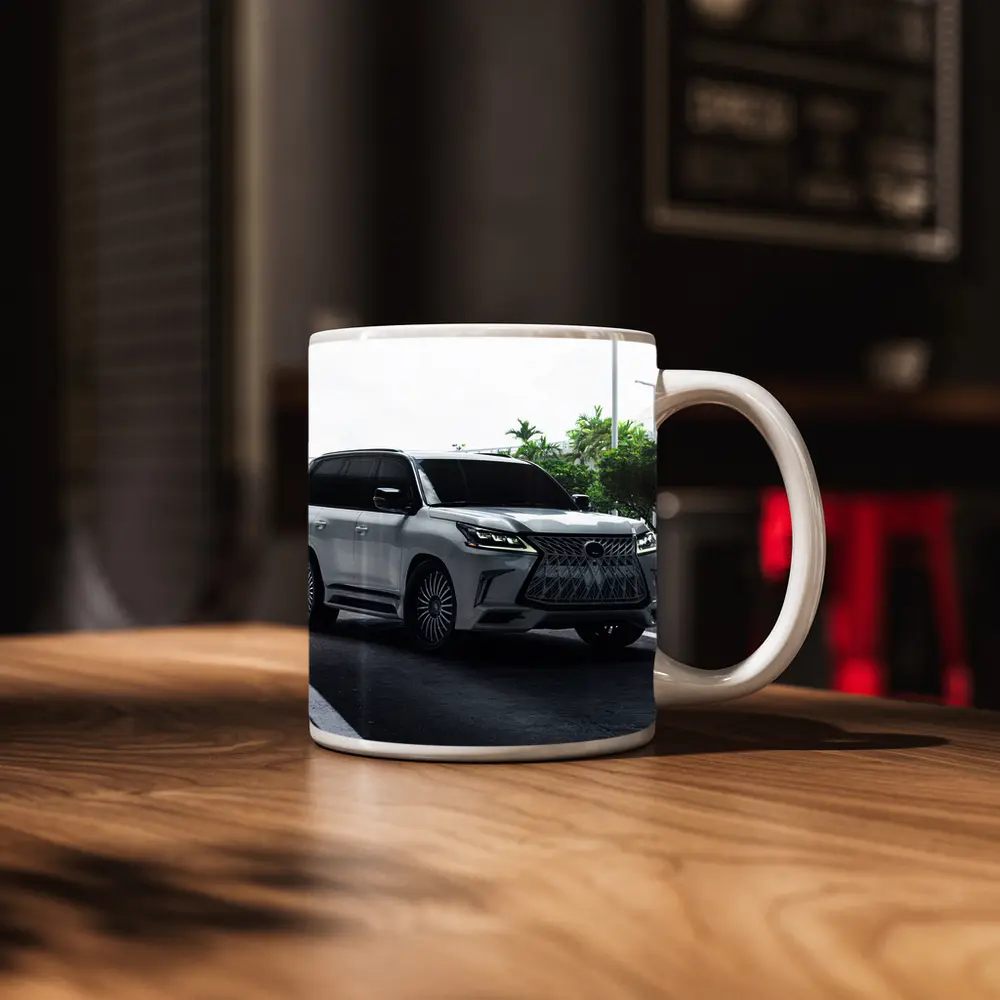 Lexus LX570 Luxury SUV Urban Setting – Mugs