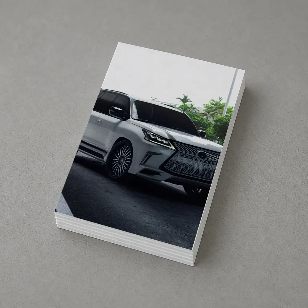 Lexus LX570 Luxury SUV Urban Setting – Postcards