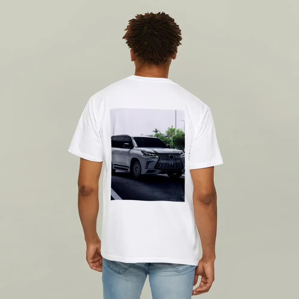 Lexus LX570 Luxury SUV Urban Setting – T-Shirts