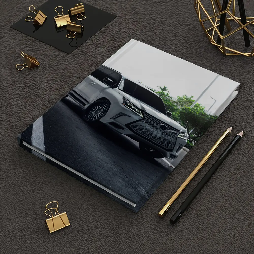 Lexus LX White Luxury SUV Urban Setting – Notebooks