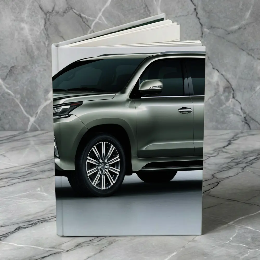 Lexus LX 570 SUV White Studio Background – Notebooks