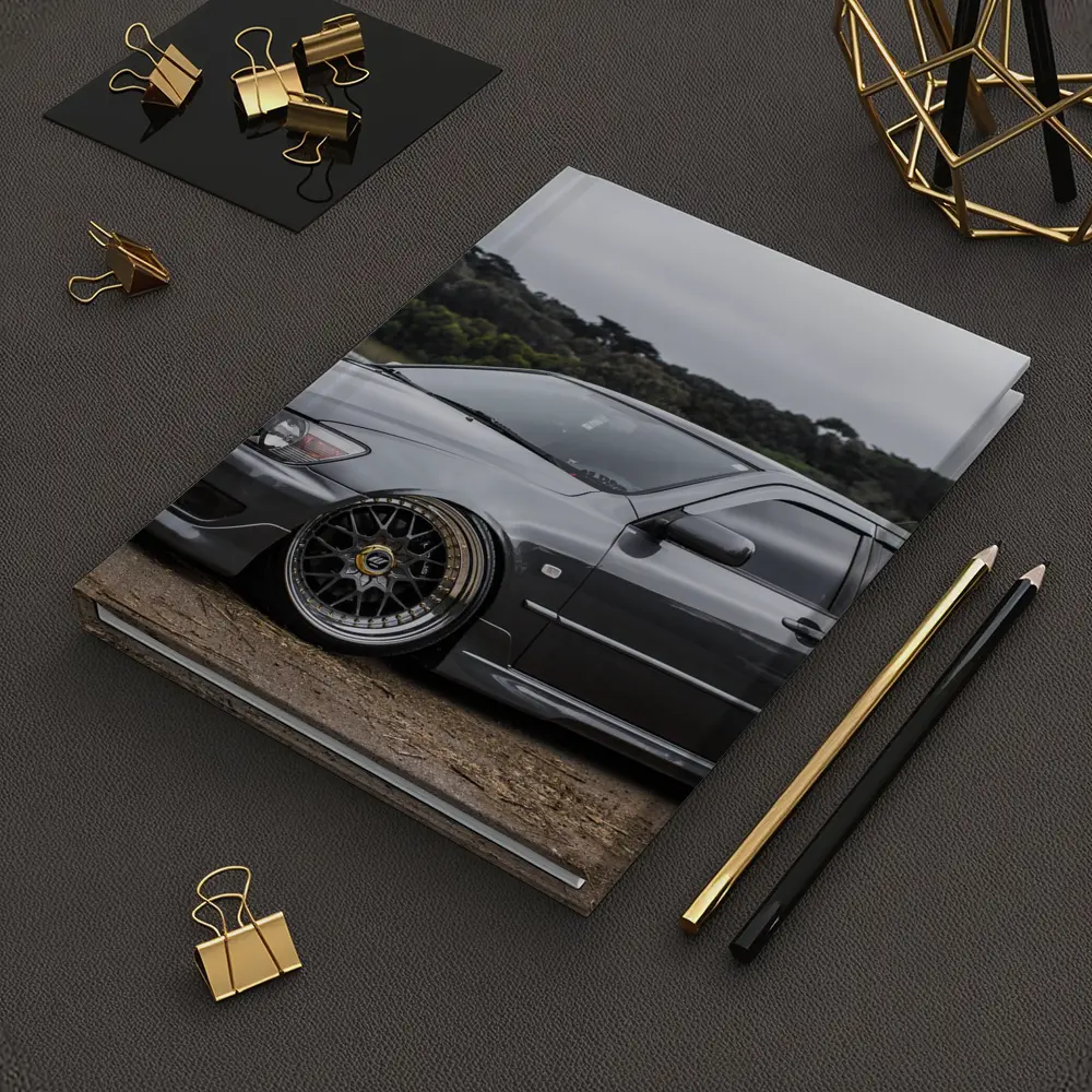 Lexus IS300 Slammed Gray Sedan Overcast Sky – Notebooks
