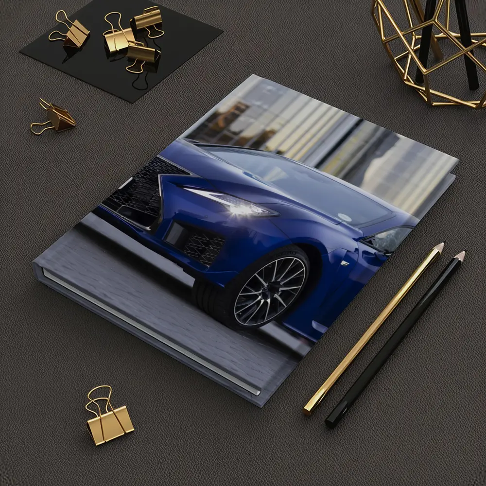Lexus RC F Blue Coupe Urban Setting – Notebooks
