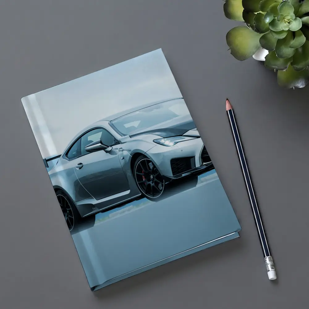 Lexus RC F Silver Coupe Mountain Background – Notebooks