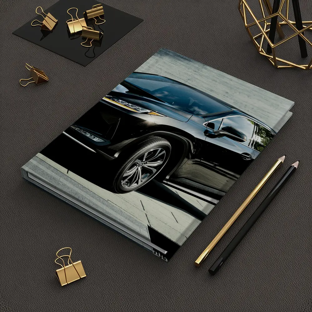 Lexus RX 450h Black SUV Urban Setting – Notebooks