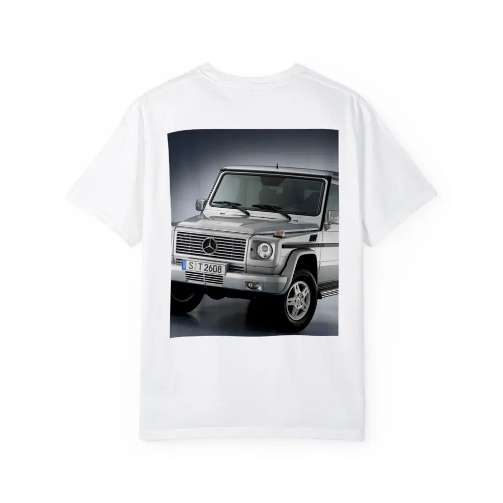 Mercedes G Class Silver SUV Studio Shot – T-Shirts