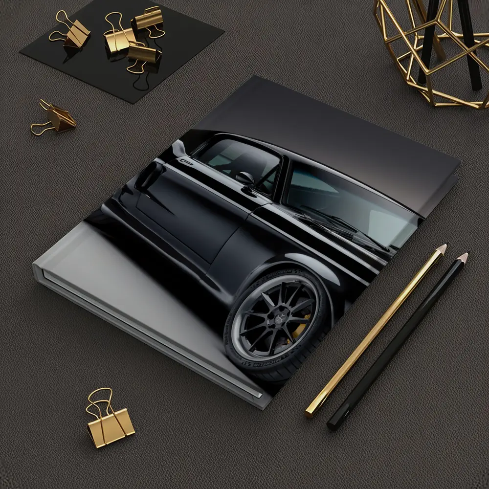 Black Ford Mustang Classic Muscle Car Studio – Notebooks