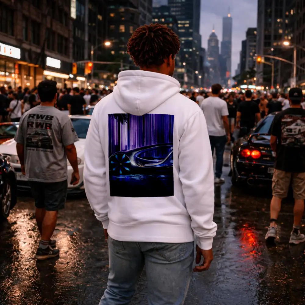 Mercedes Vision AVTR Concept Purple Night – Hoodies