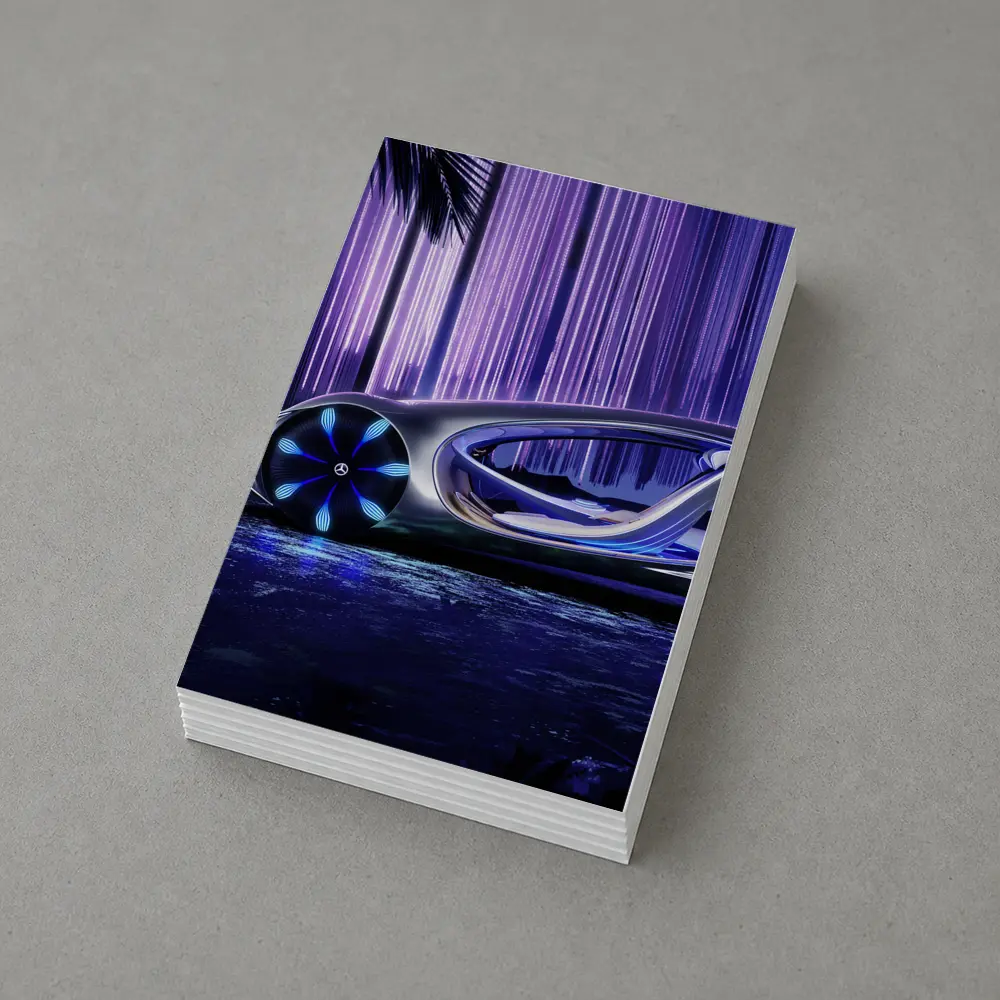 Mercedes Vision AVTR Concept Purple Night – Postcards