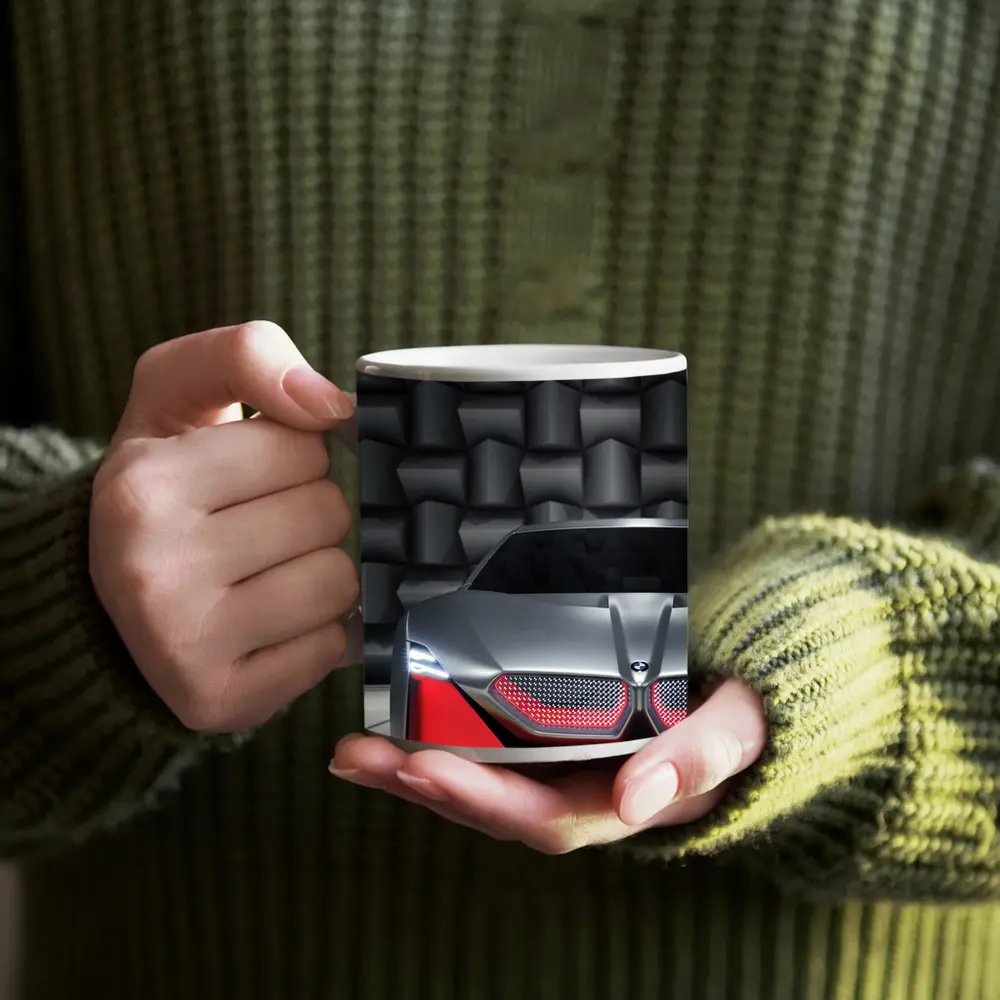 BMW Vision M Next Concept Car Front – Mugs