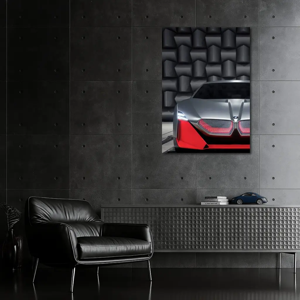 BMW Vision M Next Concept Car Front – Wall Art
