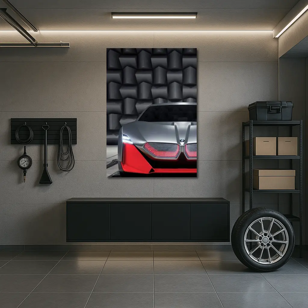 BMW Vision M Next Concept Car Front – Wall Art