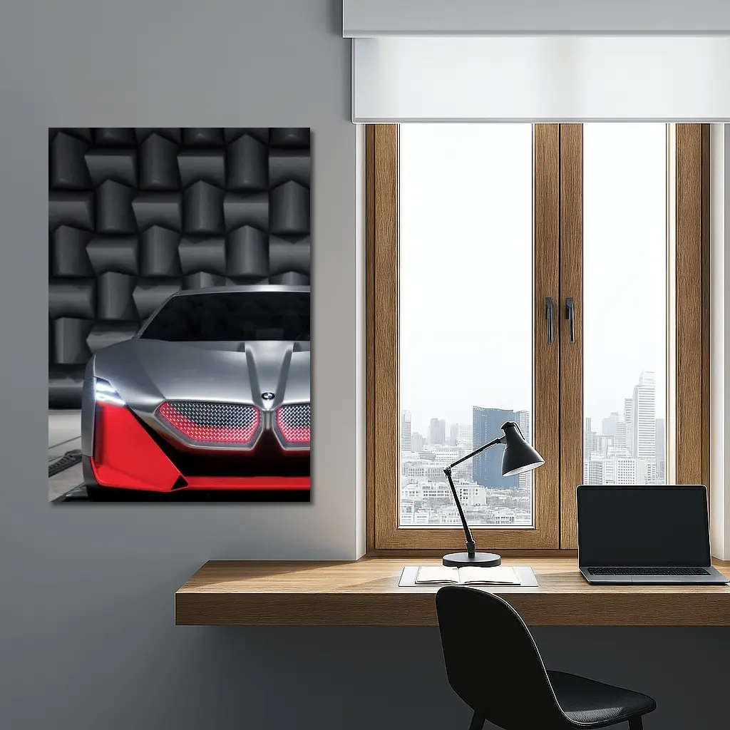 BMW Vision M Next Concept Car Front – Wall Art