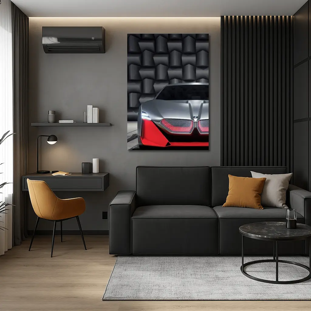 BMW Vision M Next Concept Car Front – Wall Art