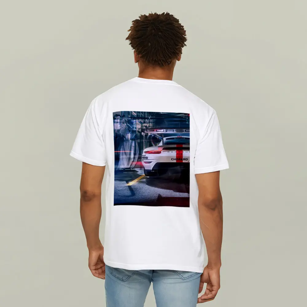 Porsche 911 RSR Race Car Pit Lane – T-Shirts
