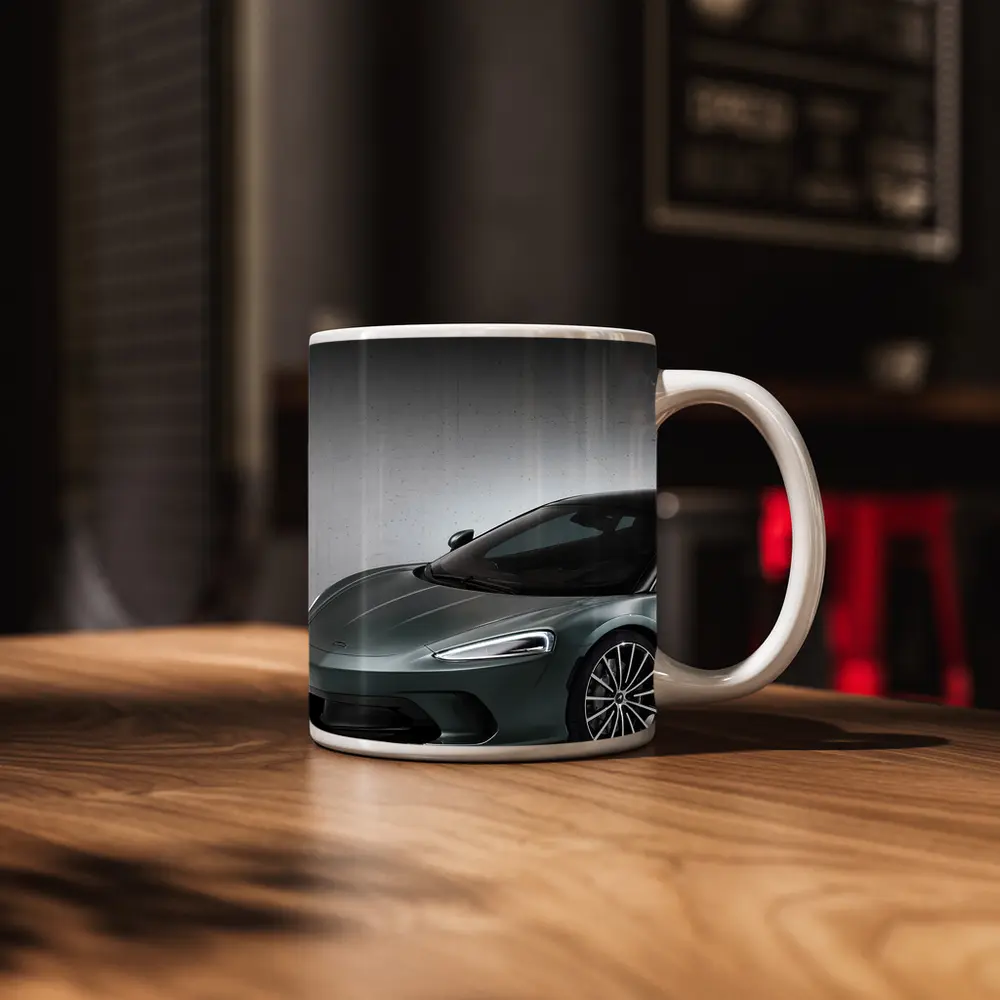 McLaren GT Sage Green Studio Shot – Mugs