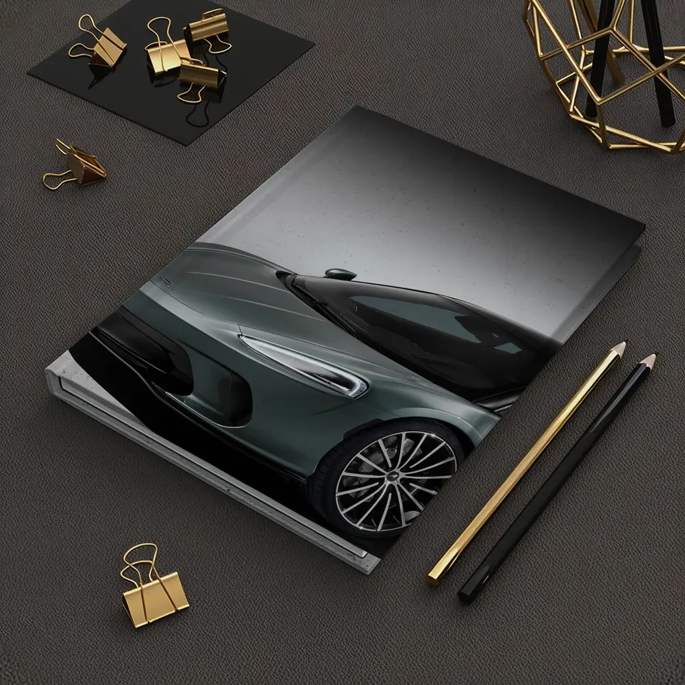 McLaren GT Sage Green Studio Shot – Notebooks