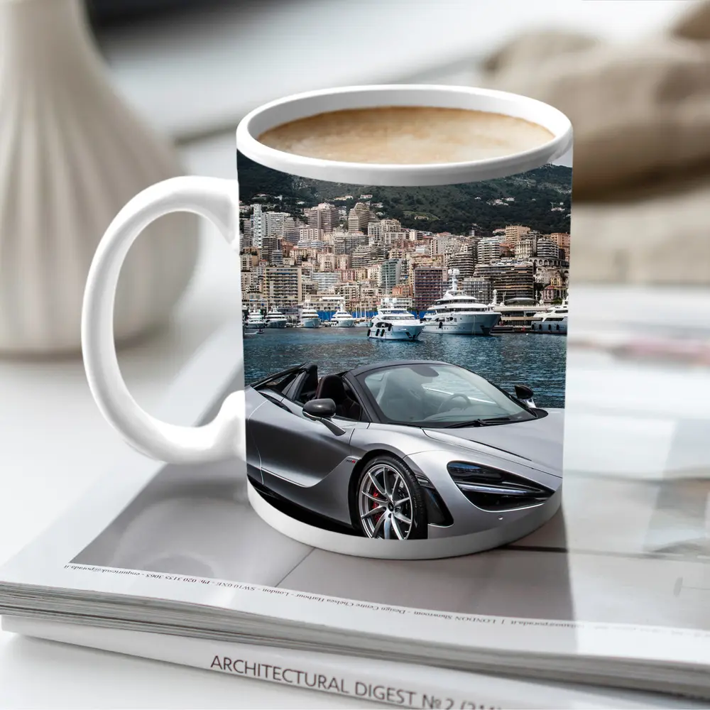 McLaren 720S Spider Monaco Harbor View – Mugs