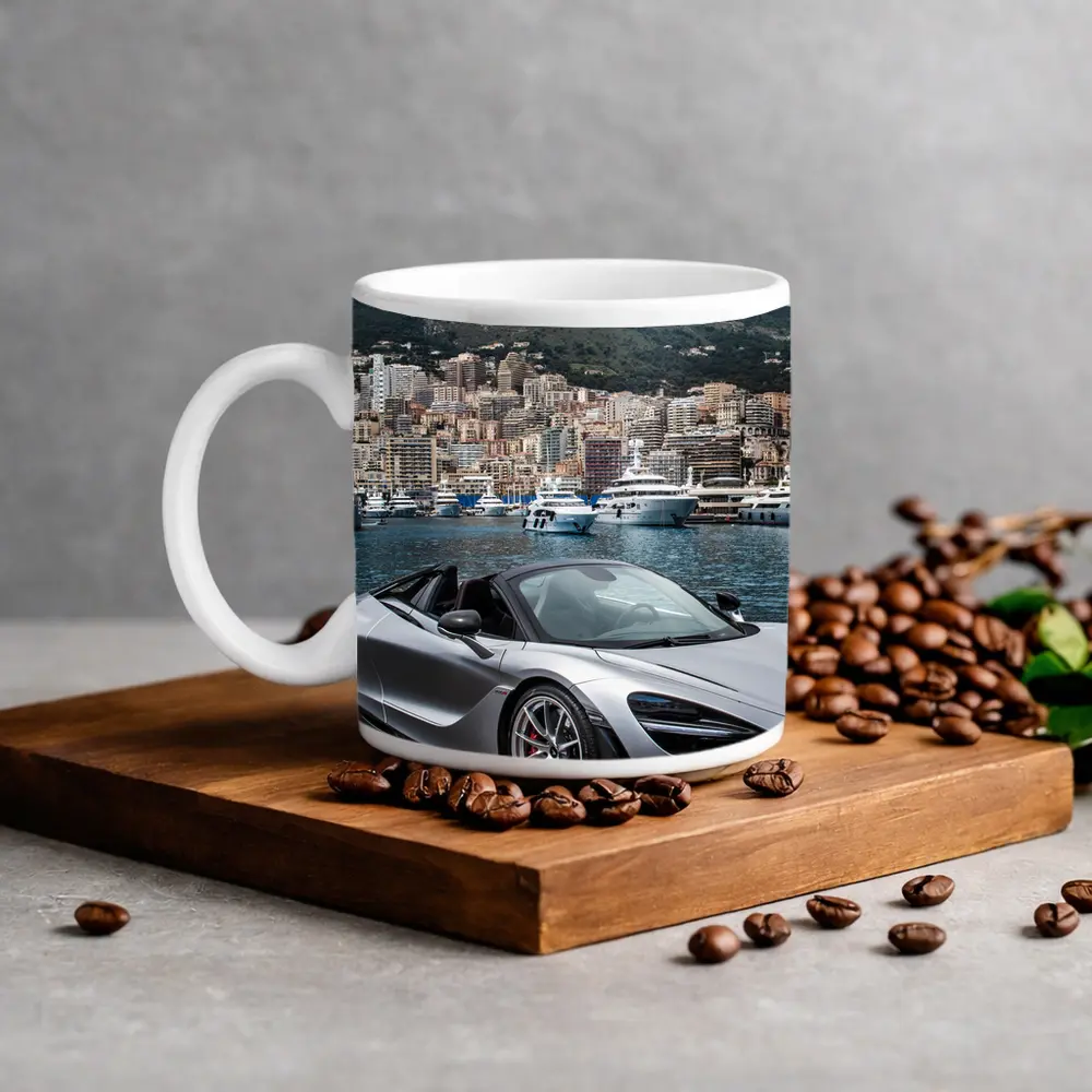 McLaren 720S Spider Monaco Harbor View – Mugs