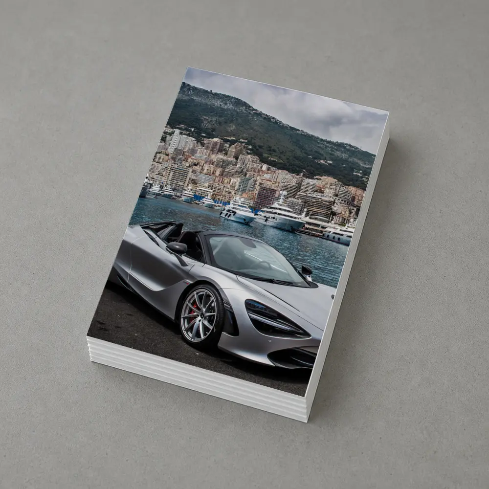 McLaren 720S Spider Monaco Harbor View – Postcards