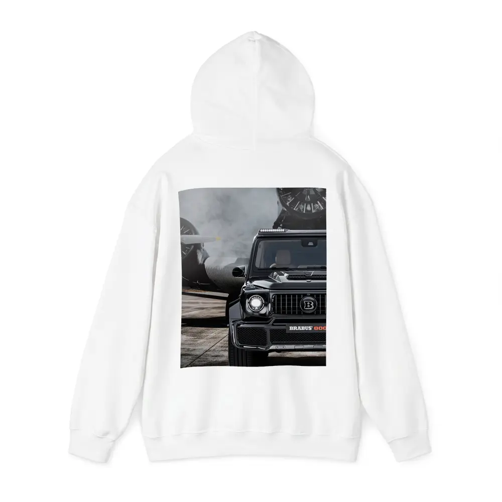Brabus Mercedes G Class Tarmac Airplane Background – Hoodies